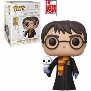 Harry Potter - Harry Potter mit Hedwig 18" 48cm Zoll Super Sized 01 - Funko Pop! -