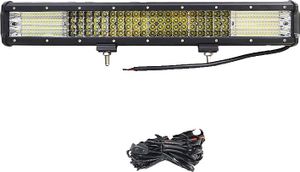 LED světelná lišta, jasné osvětlení, dlouhotrvající design, 20IN s drátem