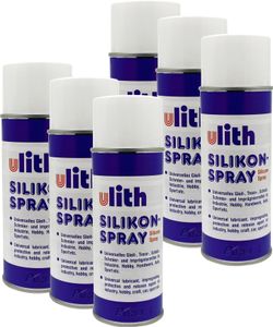 ARLI Set: 6x Silikon Spray 400ml Universelles Gleitmittel Trennmittel Schmiermittel Schutzmittel