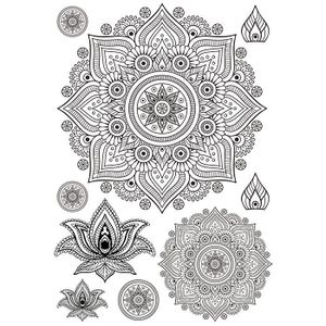 Aufbügler A4 - Mandala