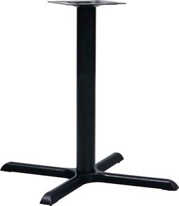 Möbel Bistrotisch-Gestell Schwarz 76x76x72 cm Gusseisen 2025
