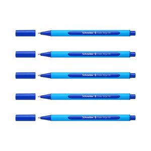 Schneider Kugelschreiber Slider Edge XB - 5er-Set blau