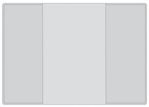 HERMA Ausweishülle PP 2-fach 0,14 mm Format: 110 x 157 mm