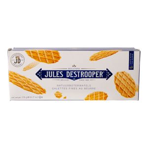 Jules Destrooper Natürliche Butterwaffeln Packen Sie 175 Gramm ein
