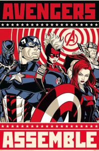 Poster Avengers Assemble  61x91.5cm
