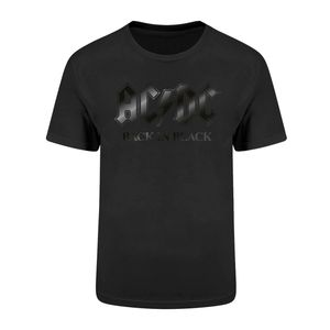 AC/DC - "Back In Black" T-Shirt für Herren/Damen Uni HE590 (XL) (Schwarz)