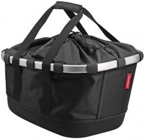 KLICKfix City-Tasche Bikebasket GT black, 33x27x42cm, für Racktime, schwarz