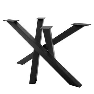 Tischgestell Tischbeine Tischkufen KaffetischTischuntergestell schwarz