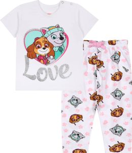 Paw Patrol Skye, Everest  Mädchen Baby-Set, Baumwolle, weiß 18 Monate