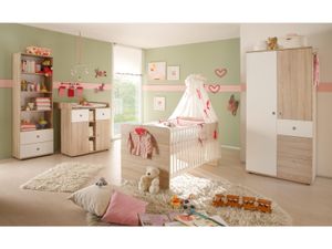 Babyzimmer Kinderzimmermöbel Komplettset Babymöbel Set (4-teilig) "Floris II"