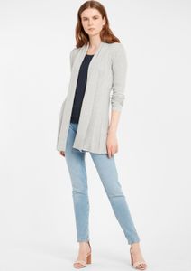 fransa FRZubasi Damen Lange Strickjacke Feinstrick Cardigan Longstrickjacke