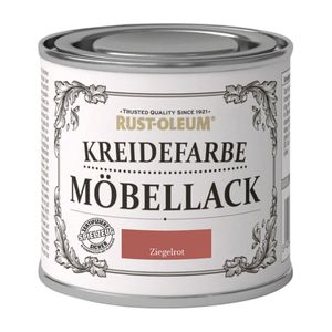 Rust Oleum Shabby Kreidefarbe Möbellack Ziegelrot mattes Finish 125ml
