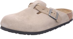 Birkenstock Chodaki Damskie Boston Plecione 20006-35, 20006-36, 20006-37, 20006-38, 20006-39, 20006-40, 20006-41, 20006-42, 20006-43 BIR-1026694 taupe 37 [Obuwie Damskie] [Obuwie Damskie]