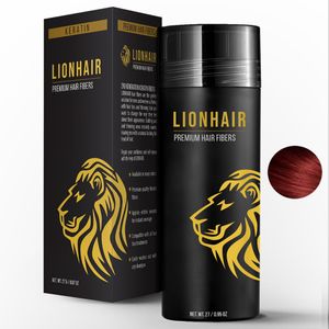 Lionhair Premium Haarpuder - Volumenpuder für kahle Stellen - Verbirgt Haarausfall in Sekunden für Männer & Frauen - 27 g - KASTANIENBRAUN