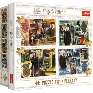 TREFL Puzzle Harry Potter 4in1