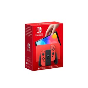Nintendo Switch (OLED-Modell) Mario Edition rot
