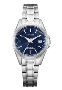 Citizen Uhr EC1180-81L Damenuhr mit blauem Zifferblatt