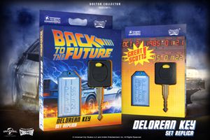 Doctor Collector Zurück in die Zukunft DeLorean Autoschlüssel Replik DOCO-95154