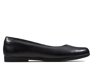 CLARKS Dětské baleríny Scala Glide černé kožené CLARKS Dětské baleríny Scala Glide černé kožené 22