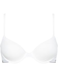 Calvin Klein Damen Unterwäsche BH Modern T-Shirt Bra Weiß, Größe:85DD