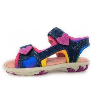 Richter  Kinderschuhe Mädchen Sandaletten Blau Freizeit, Schuhgröße:26 EU