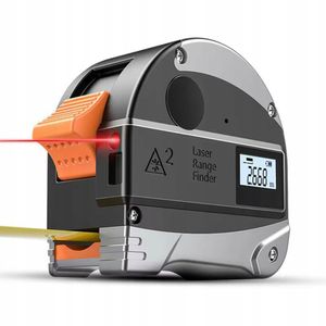 HDeye Laser-Entfernungsmesser， mit digitalem 40-Meter-Bandmaß ＋ 5-Meter-Faltbandmaß