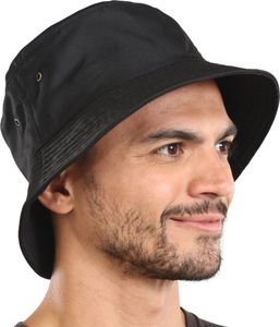 Tough Headwear Fischerhut für Herren – Fischerhut – Herren-Strandhut – Fischerhut für Damen – Strandhüte für Damen – Sonnenhüte Schwarz