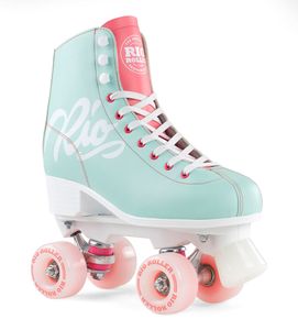 Wrotki dziecięce Rio Roller Script - Teal / Coral - UK:5J EU:38 US:M6L7