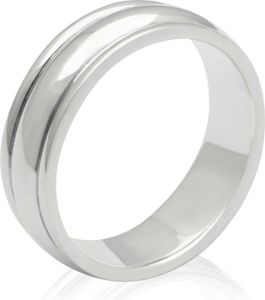 Ring Partnerring Schlicht Massiv Echt 925 Sterling Silber Glänzend Herren Damen Gr. 54
