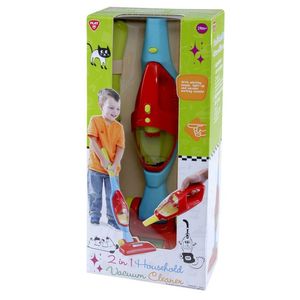 Playgo Spielzeug Staubsauger Deluxe 2in1, 24x12,5x54cm, 3032