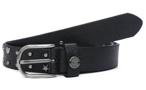 Fritzi aus Preußen Gürtel Saddle Bente Belt W95 Black schwarz