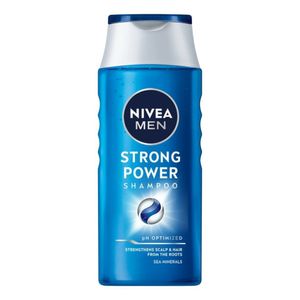 Nivea Men, Szampon do włosów słabych i pozbawionych energii Strong Power, 250 ml