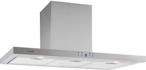 Klarstein Limelight, digestor, 90 cm, nástenný, 600 m³/h, strieborný