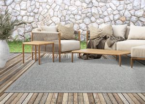 the carpet Calgary In- & Outdoor Teppich Flachgewebe, Modernes Design, Trendige Farben, Superflach, UV- und Witterungsbeständig