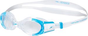 Speedo Futura Biofuse Flexiseal Junior Clear / White / Clear One Size