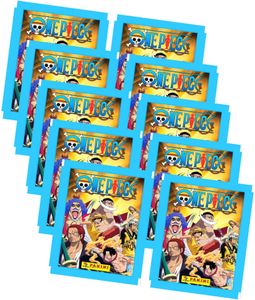Panini One Piece Sticker - Summit War - Entscheidungsschlacht (2023) - 10 Tüten Sammelsticker