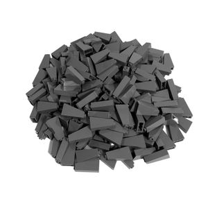 LEGO: 50 Schrägsteine 75° 2x1x3 in dunkelgrau