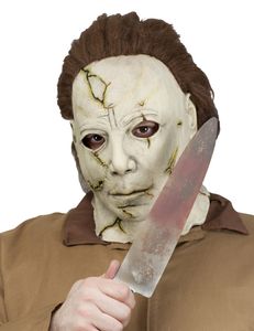 Michael Myers Messer - 38 cm | Blutig - Halloween Mörder Waffe