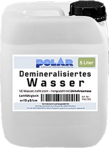 Polar Demineralisiertes Wasser - klar, farblos, geruchslos 200 Liter