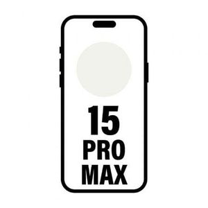 Apple iPhone 15 Pro Max 17 cm (6.7') Dual-SIM iOS 17 5G USB Typ-C 512 GB Titan, Weiß