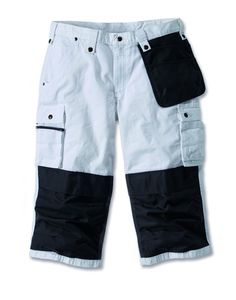 Carhartt Hose Multi Pocket Ripstop Pirate Pant White-W28