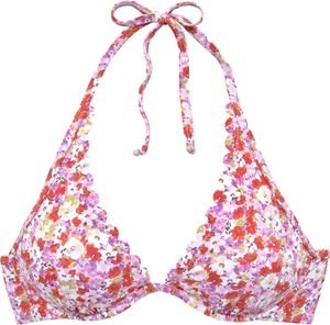 LASCANA Bügel-Bikini-Top rot-flieder Größe 40 B