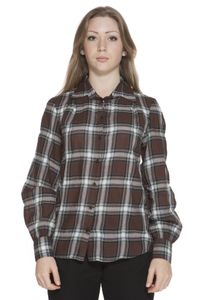 GANT Košile dámská textilní hnědá SF3778 - Velikost: 44
