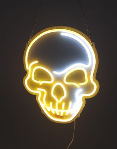 Eufrozy Neon Sign Schädel LED Skull Neon Schild Wand 10 Stufen Einstellbares