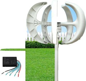 turbina wiatrowa 600 W, niska prędkość rozruchowa, wysoka wydajność, pięć łopat