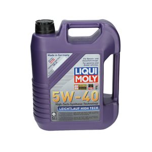 Liqui Moly Leichtlauf High Tech 5W 40 Premium Leichtlaufmotoröl 5L