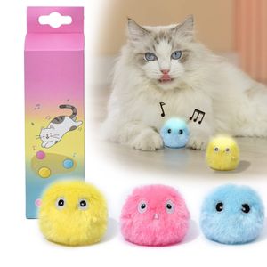 Freetoo Tier-Intelligenzspielzeug 3 Stück Glühen Katzenbälle Interaktives Katzenspielzeug, (3-tlg) für Katze