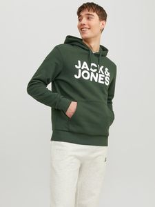 Jack & Jones Herren Corp Logo Sweat Hood Basic Kapuzen Sweatshirt |