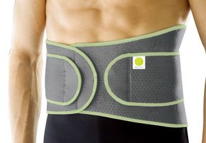 Ecowellness Rückenbandage flexibel Klettverschluß Kompression Halt