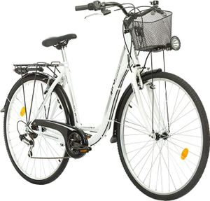 28 Zoll City Fahrrad Shimano 7 Gang, Korb, Fahrrad-Licht,Unisex,geeignet ab 170-185 cm 28 Zoll City Fahrrad Shimano 7 Gang, Korb, Fahrrad-Licht,Unisex,geeignet ab 170-185 cm